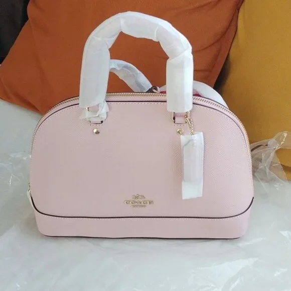 Coach 27591 Crossgrain Mini Sierra Satchel, IM/Blossom